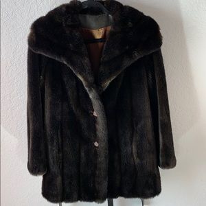 Upper Deck Beautiful Vintage Fur Coat